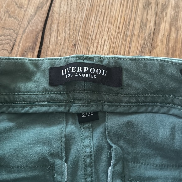 Liverpool Olive Green Pants 2 / 26 - Picture 4 of 6